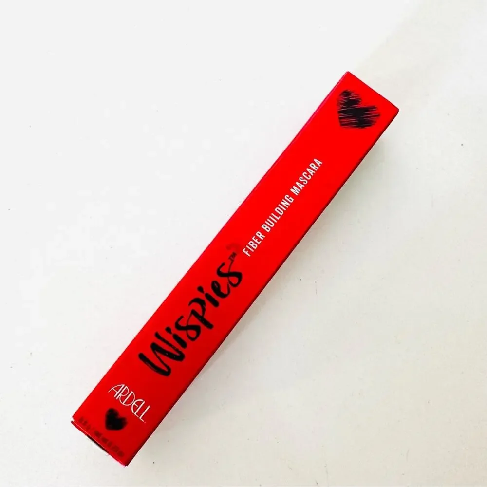 NEW ARDELL Black Wispies Fiber Building Mascara Volume Faux Lash Eye Makeup
